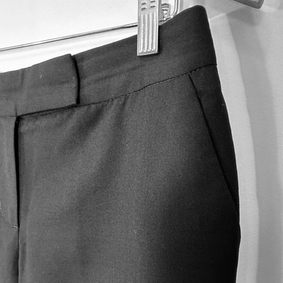 Talbots Signature Black Wool Blend Carer Workwear Business Trousers Pants Size 4 - Picture 4 of 7